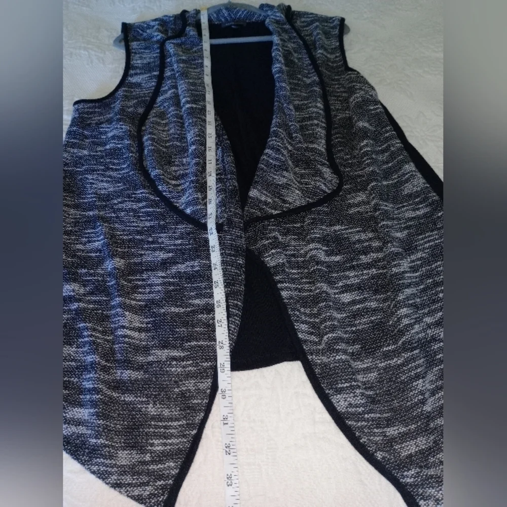 ALYX Gray & Black Women's Cardigan Sleeveless Patterned Size 1X - Picture 6 of 7